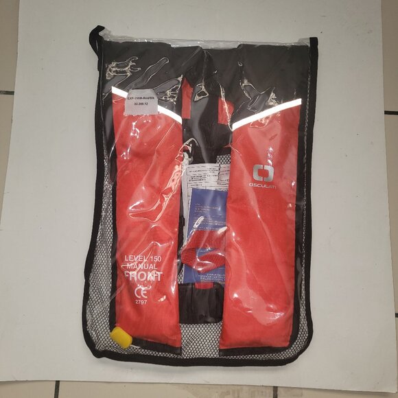 MK150 150 N self-inflatable manual lifejacket Osculati New w/ tags - Picture 1 of 10